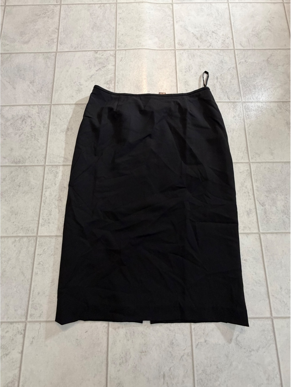 Tahari black skirt